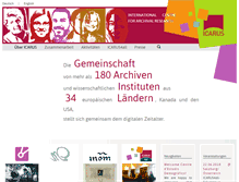 Tablet Screenshot of icar-us.eu